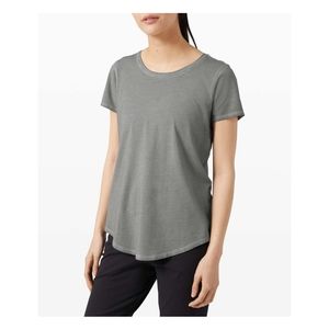 Lululemon Love Crew Fade in Sublimado Pigment Dye Asphalt Grey